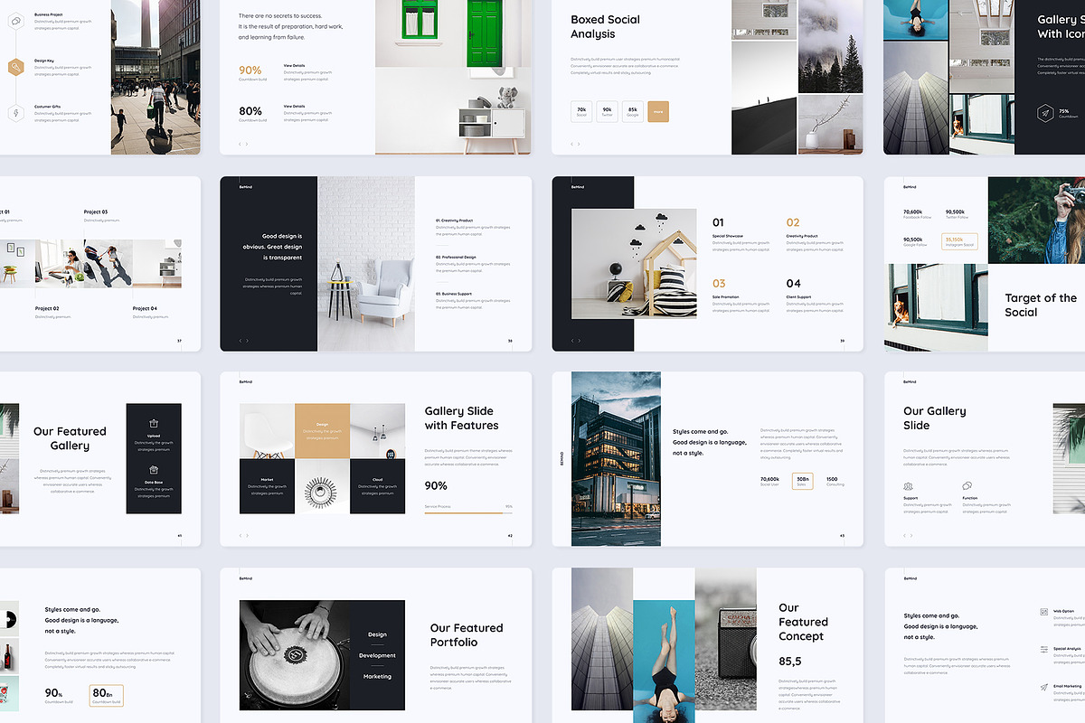 BeMind - Minimal & Creative Template, a Presentation Template by UDEA Store (Photo 14 of 18)