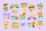 Reward & Motivational Stickers, an Illustration by insemar (Thumbnail 2 of 3)