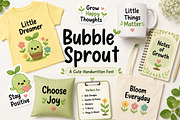 Bubble Sprout, a Script Font by Wow Magic (Thumbnail 2 of 4)