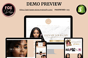 NUDE Beauty Shopify 2.0 Theme, a Shopify Template by Foedesigner (Thumbnail 2 of 10)
