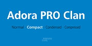 Adora PRO, a Sans Serif Font by preussTYPE (Thumbnail 12 of 40)