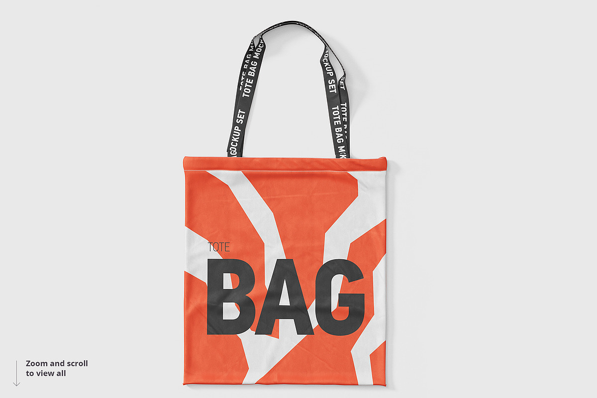 Tote Bag Mockup, a Household Mockup by WebAndCat (Photo 7 of 10)