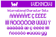 Magic Word font, a Sans Serif Font by weknow (Thumbnail 8 of 8)