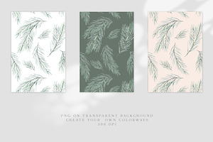 Evergreen -winter Florals