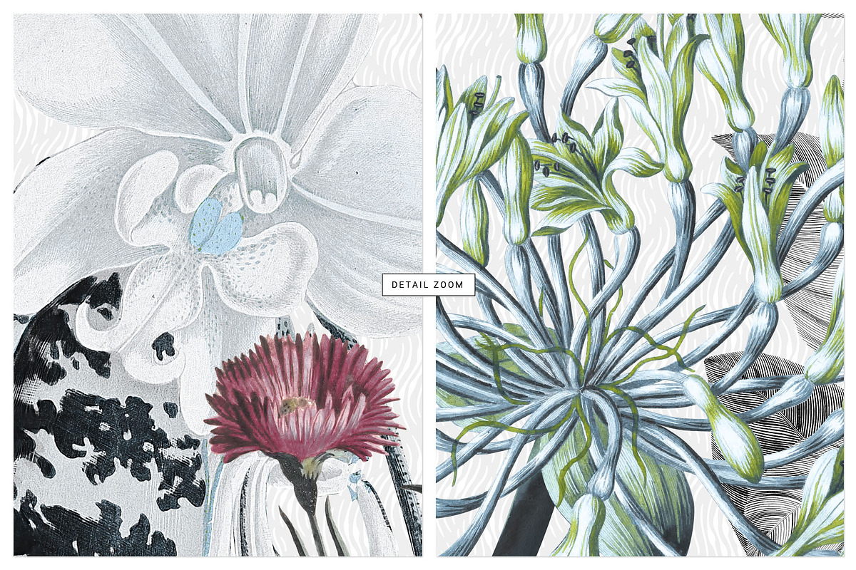 Bloomora luxury Floral Prints & More, a Pattern Graphic by Pink Linen (Photo 7 of 11)