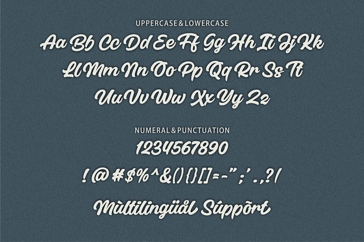 Bellibish | Calligraphy Font, a Script Font by HanzelSpace Studio (Photo 9 of 9)