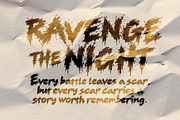 RAVANGE BUSTERS - Bold Grunge Chaos, a Handwritten Font by HypeWorksCo (Thumbnail 4 of 12)