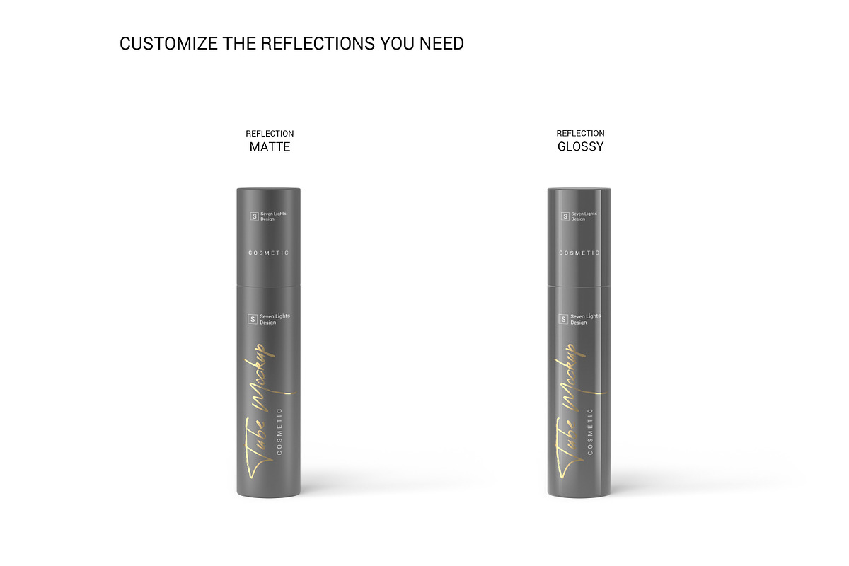 Cosmetic Tube Mockup #4, a Packaging Mockup by Seven Lights (Photo 7 of 9)