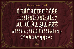 Rogusta - Blackletter Font