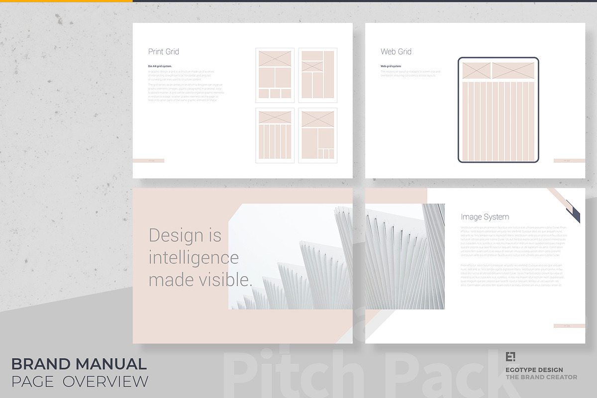 Calm Brand Guidelines, a Brochure Template by Egotype (Photo 15 of 35)