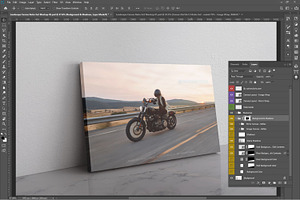 Landscape Canvas Ratio 3x2 Mockup 02