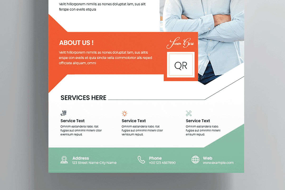 Marketing Agency Flyer Template, a Flyer Template by MightyDesign (Photo 3 of 8)