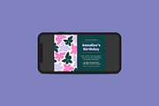 Annalise Birthday Invitation, an Invitation Template by Mountain Folk Creative (Thumbnail 6 of 7)