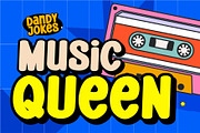 Dandy Jokes a Cartoon Comic Font, a Sans Serif Font by Rasiorise Studio (Thumbnail 10 of 11)
