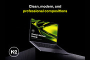 Premium MacBook Mockup Bundle, a Mac Mockup by anamwp (Thumbnail 2 of 6)