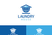 Laundry House Logo Template, a Branding & Logo Template by HueNestify (Thumbnail 2 of 3)