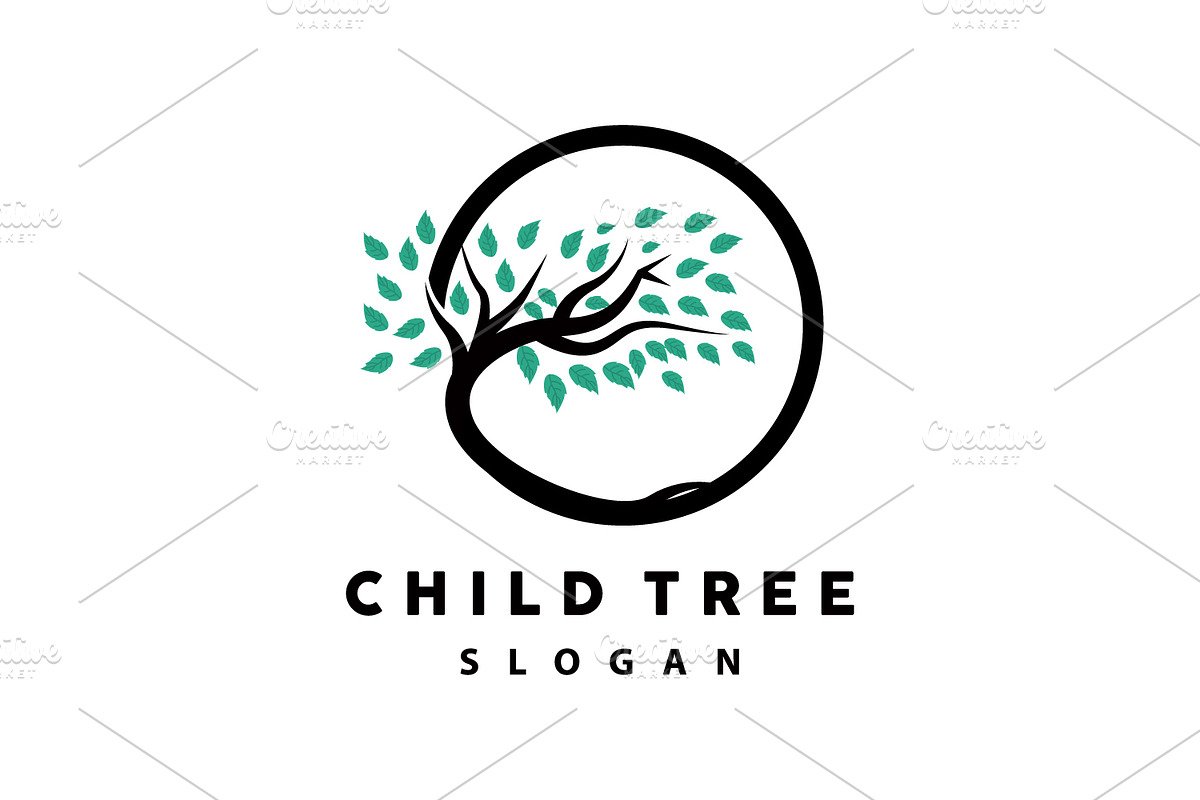 Tree Logo, Educational Playground, a Branding & Logo Template by Maylianaw28