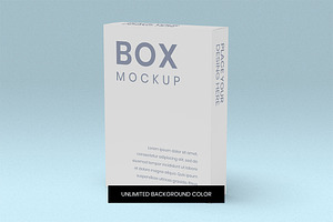 Box Mockup 8 PSD Files