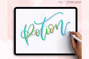 Embossed Texture Procreate Brushes, a Brush Add-On by My Fancy Design Shop (Thumbnail 8 of 9)