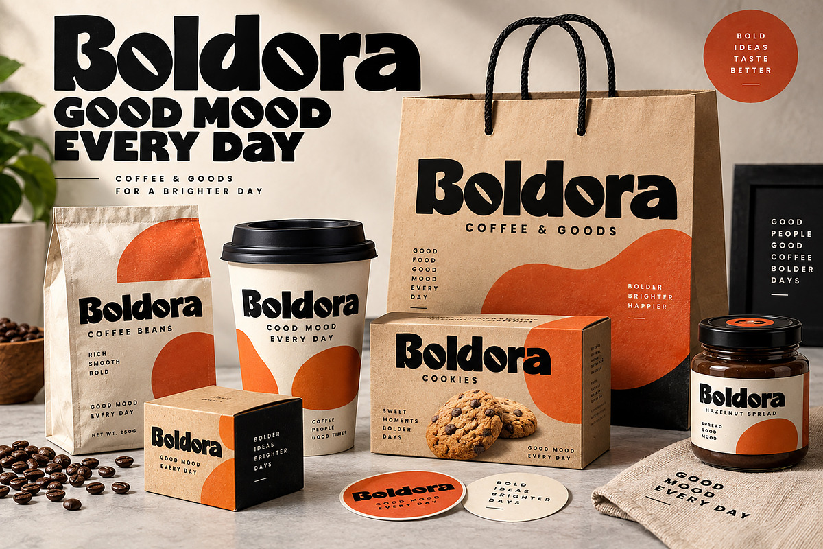 Boldora – Bold Playful Display Font, a Slab Serif Font by Wow Magic (Photo 4 of 5)
