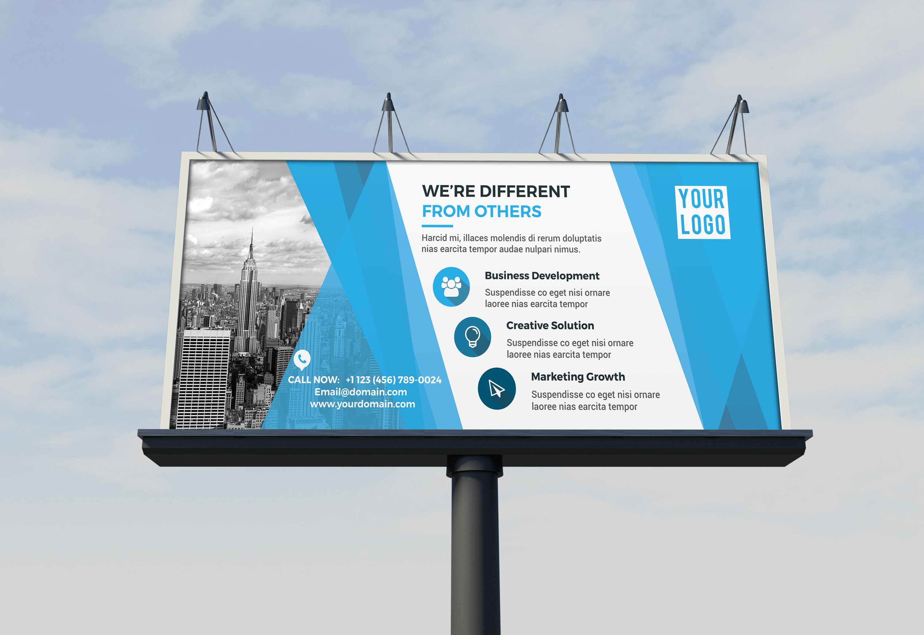 Billboard Template, a Flyer Template by Cristal Pioneer