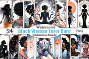 Black Woman Tarot Card PNG Clipart, a Graphic by CitraGraphics (Thumbnail 1 of 4)
