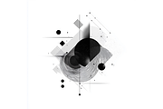 Prompt Modern Abstract Design Shapes, a Decorative Illustration by Creative design (Thumbnail 2 of 7)