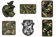 Camo Patches Sublimation Bundle, an Illustration by OK Design (Thumbnail 3 of 5)