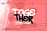 Together font, a Font by vtks design (Thumbnail 1 of 3)