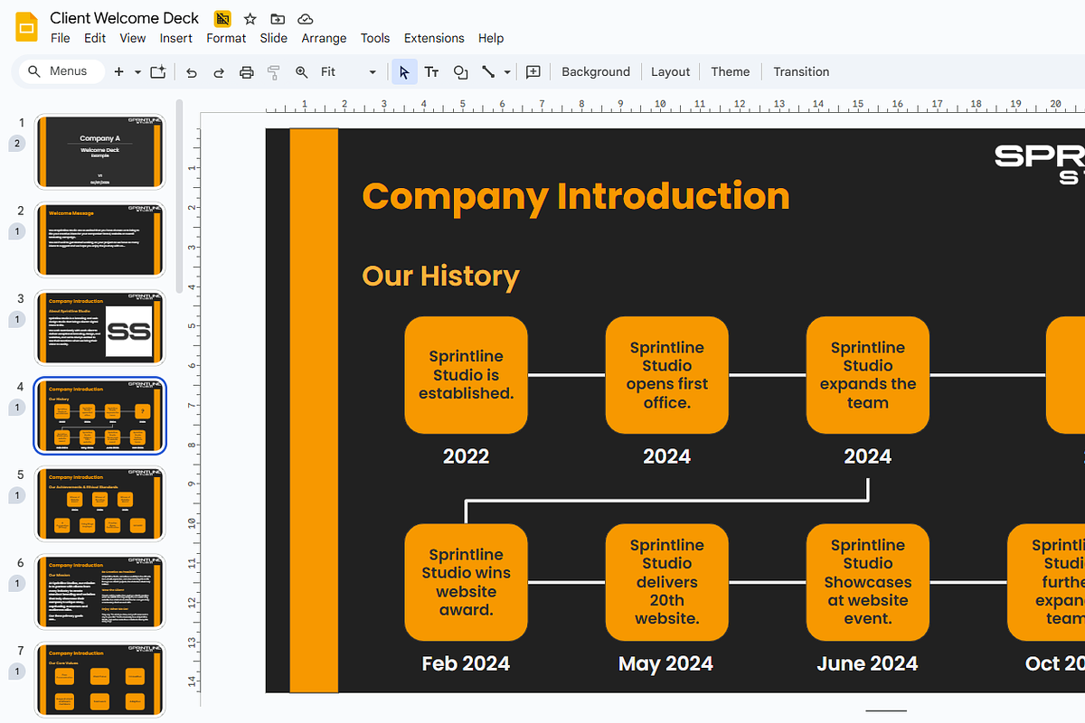 Project Documentation - Starter Kit preview 7