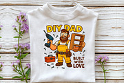 DIY Dad Funny Fathers Day Sublimatio, an Illustration by DreamCafeArt (Thumbnail 3 of 7)