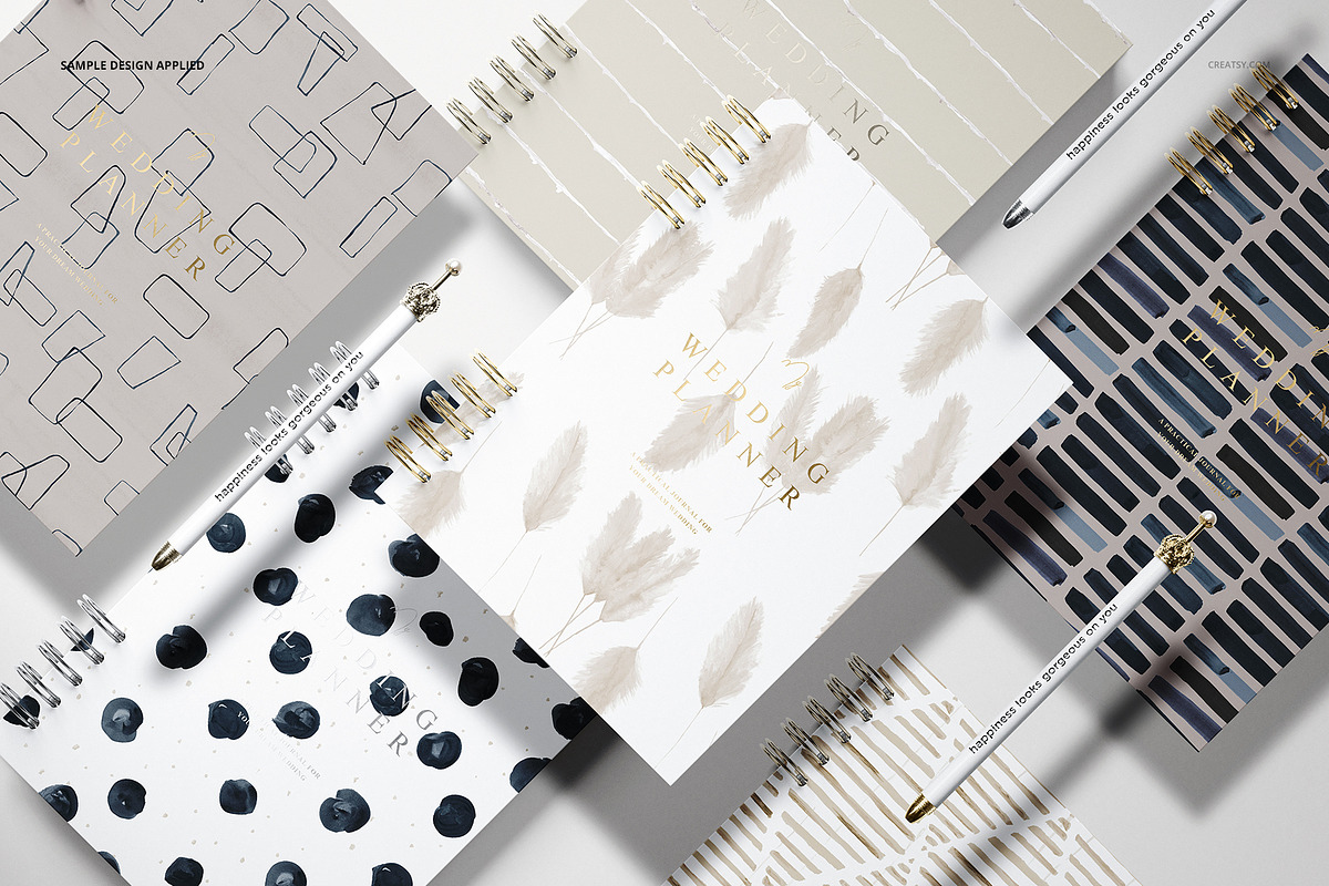 Planner Mockup Set 02, a Books & Magazine Mockup by creatsy5 (Photo 8 of 15)