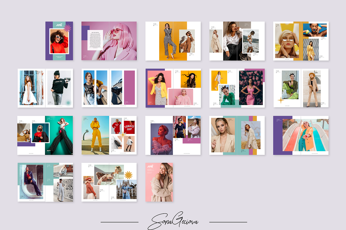 JOYE Fashion Lookbook, a Magazine Template by SonaGeciova (Photo 19 of 19)