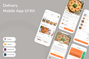 Delivery Mobile App UI Kit