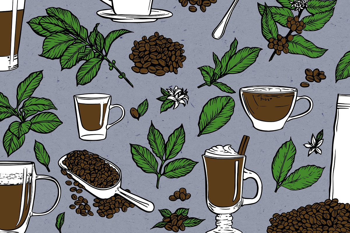 Coffee Illustration Pack, a Food Illustration by Eldorado Design Co. (Photo 5 of 9)