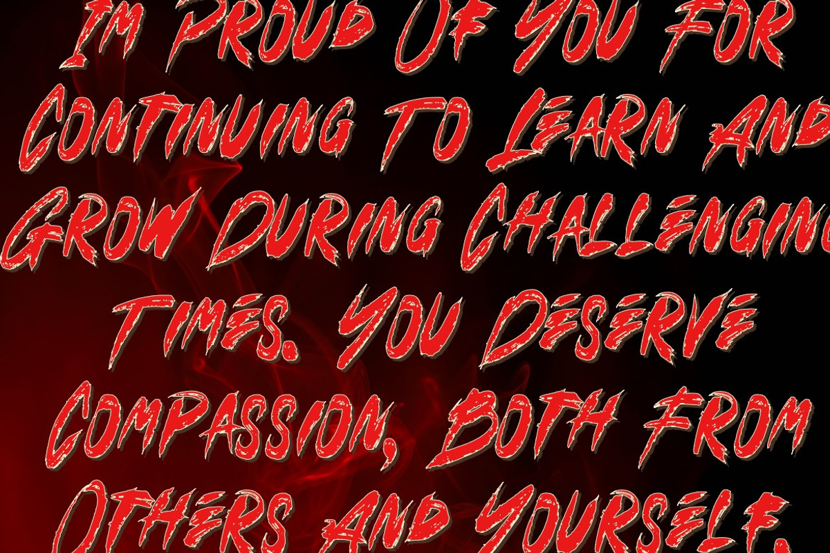 Naxrsoul Cather - Horror Brush Font, a Font by Dhabee (Photo 11 of 15)
