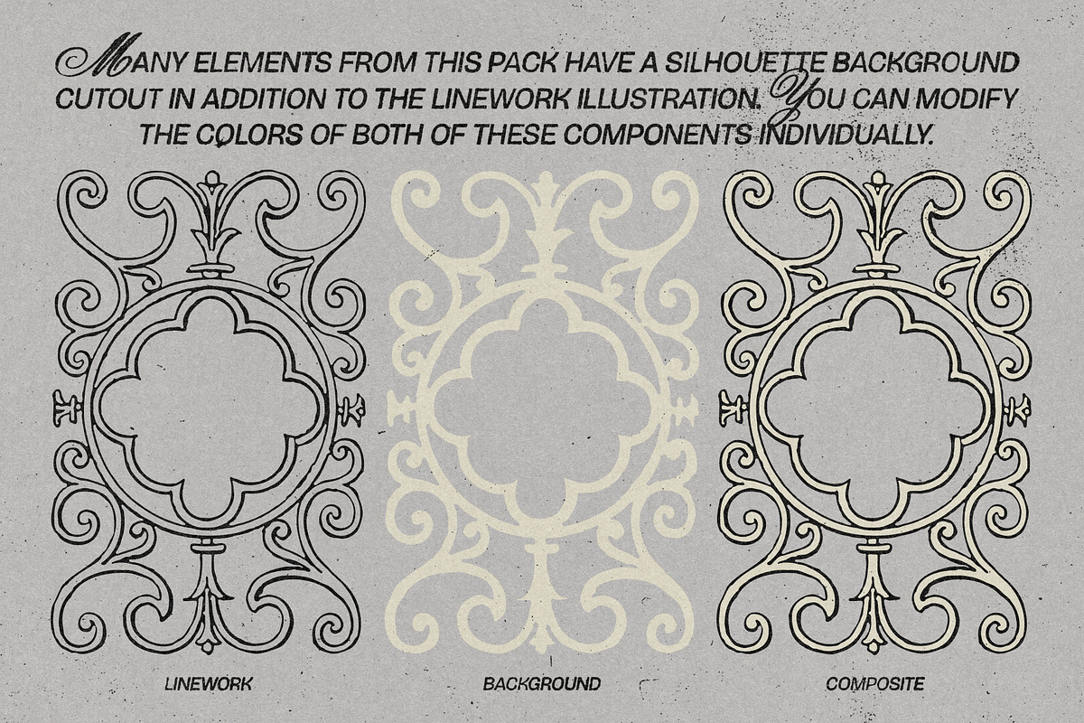 Ironworks Vectors, an Object Graphic by MiksKS (Photo 3 of 15)