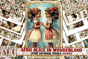 Afro Alice in Wonderland ADDON, a Person Illustration by CraftArtStory (Thumbnail 1 of 5)