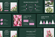 Flower Powerpoint Template, a Presentation Template by SKY CREATION (Thumbnail 5 of 6)