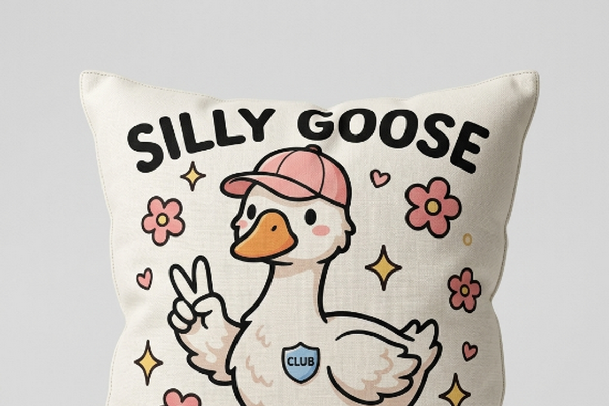 Silly Goose Club Member T-Shirt PNG, a Shirt Mockup by Vector Stall (Photo 7 of 15)