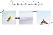 Instagram Post Template Minimal, a Templates & Theme by Bumblebee (Thumbnail 4 of 6)