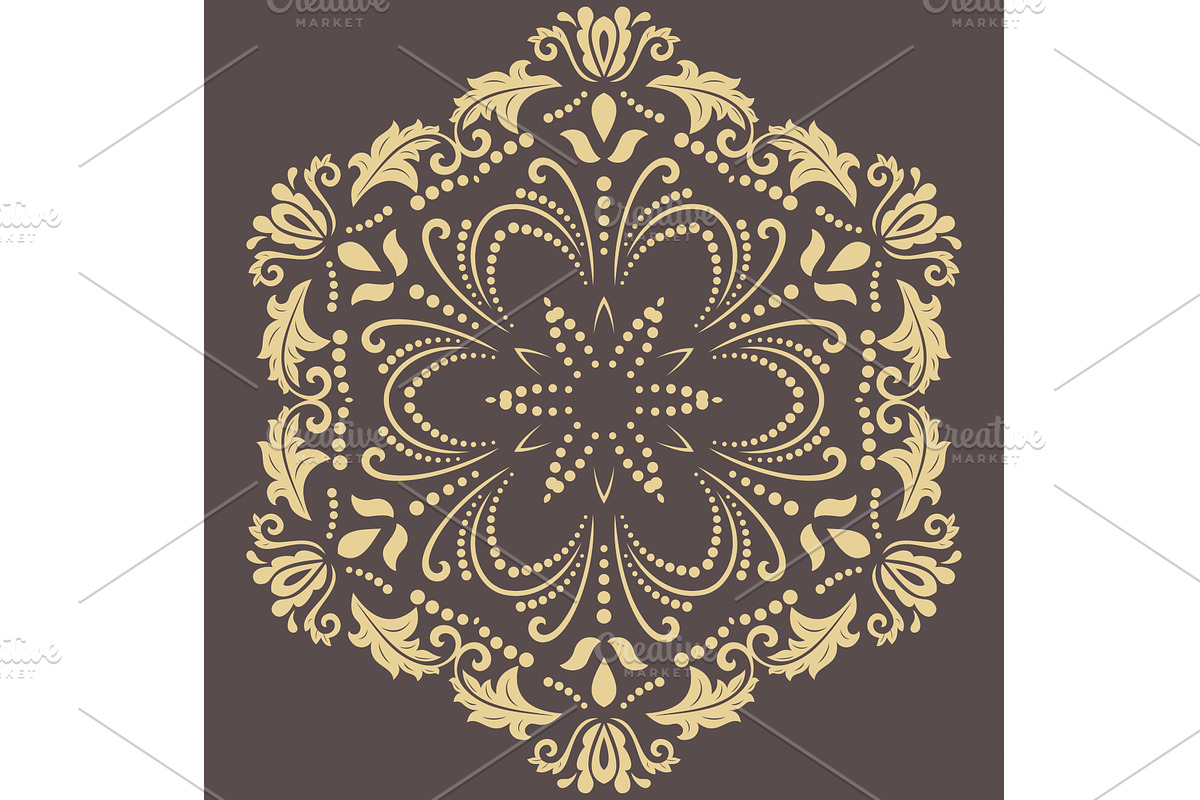 Classic Vector Fine Pattern With, an Illustration by FineArtStudio (Photo 1 of 3)