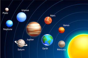 Solar System Illustration