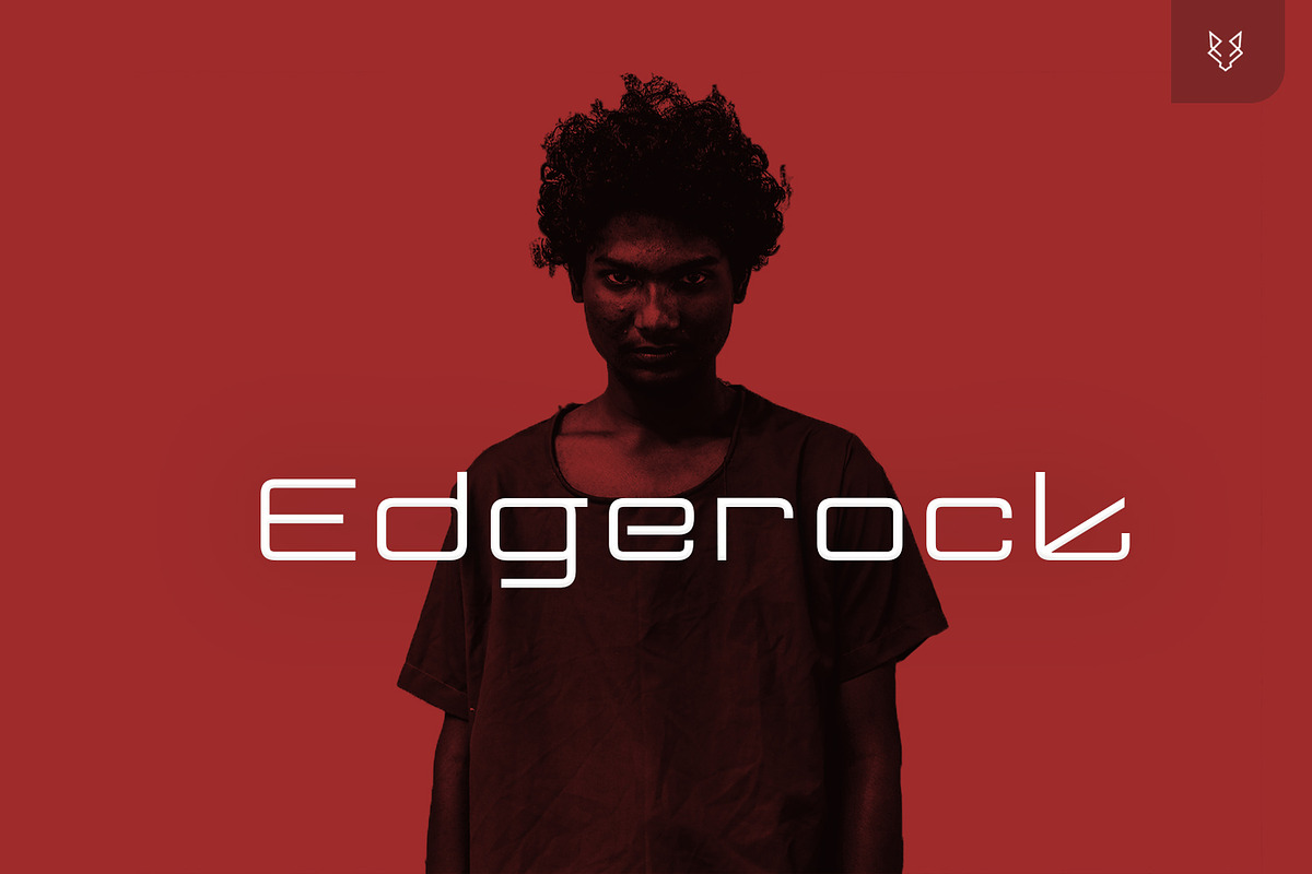 EdgeRock Display Typeface, a Sans Serif Font by Foxtype (Photo 1 of 5)