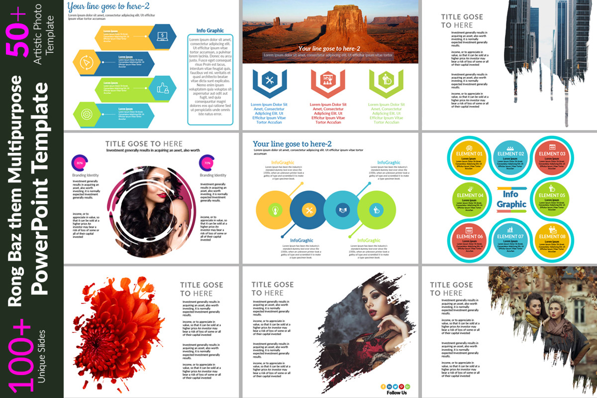 Multipurpose PowerPoint Template, a Marketing Template by MRI STUDIO (Photo 8 of 8)
