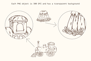 Vintage Christmas, a Seasonal Illustration by Digitaliya (Thumbnail 6 of 9)