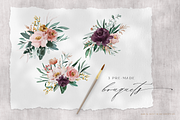 Botanica Watercolor Florals, a Texture Illustration by Opal Creative (Thumbnail 4 of 13)