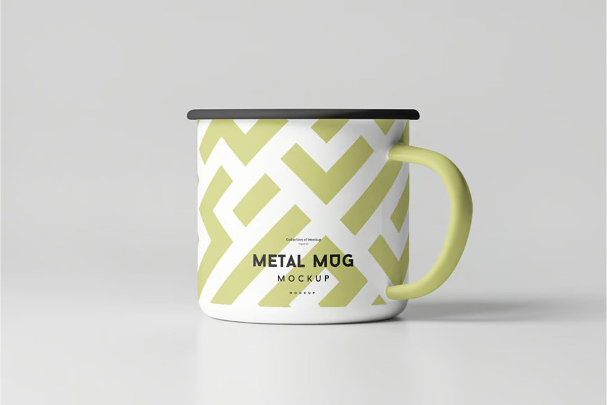 Metal Mug Mock-up, a Cups & Container Mockup by zippypixelstudio (Photo 12 of 16)