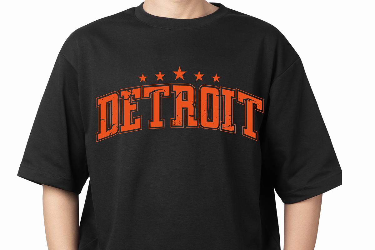 DETROIT PNG SVG Digital Files, Retro, a Graphic by Vector Portal (Photo 1 of 5)