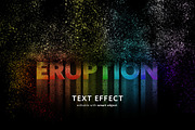 Eruption Text Effect, a Layer Style Add-On by Grkic Creative (Thumbnail 1 of 3)